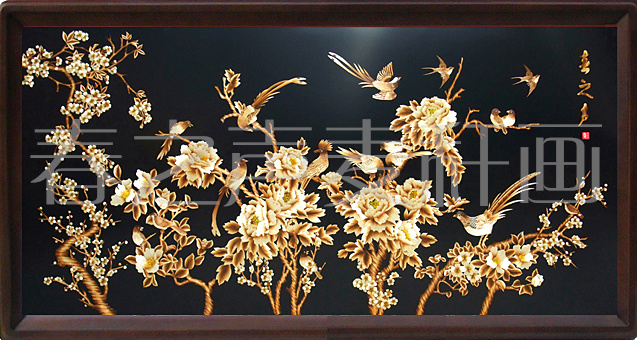 <春之声>麦秆画
